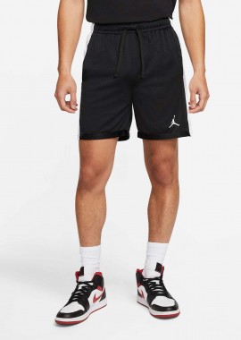 JORDAN - JORDAN SPORT DRI-FIT MESH SHORTS ΜΑΥΡΟ