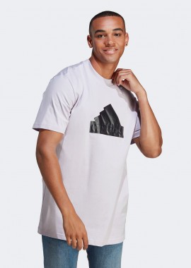 ADIDAS PERFORMANCE - ADIDAS FUTURE ICONS BADGE OF SPORT T-SHIRT ΓΚΡΙ