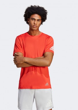 ADIDAS PERFORMANCE - ADIDAS RUN IT T-SHIRT ΠΟΡΤΟΚΑΛΙ