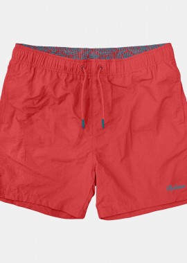 REBASE - REBASE SWIM SHORTS ΚΟΚΚΙΝΟ