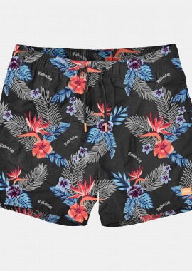 REBASE - REBASE SWIM SHORTS ΠΟΛΥΧΡΩΜΟ
