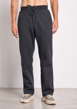 BODY TALK - BDTK PANTS ON SLIM STRAIGHT LEG PANTS ΓΚΡΙ