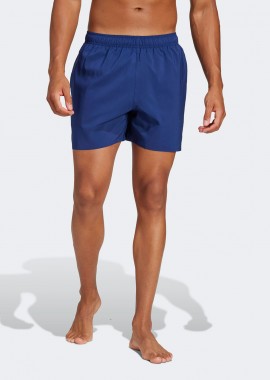 ADIDAS PERFORMANCE - ADIDAS SOLID CLX SHORT-LENGTH SWIM SHORTS ΜΠΛΕ