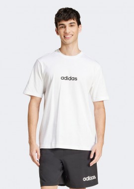 ADIDAS PERFORMANCE - ADIDAS ESSENTIALS LINEAR SINGLE JERSEY T-SHIRT ΑΣΠΡΟ