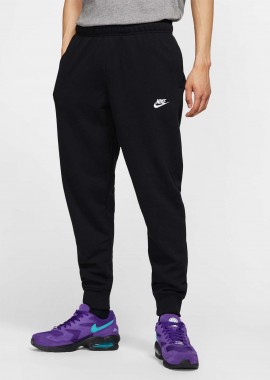 NIKE - NIKE SPORTSWEAR CLUB JOGGERS ΜΑΥΡΟ