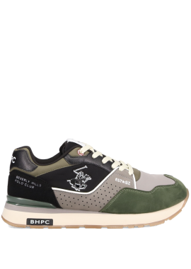 BEVERLY HILLS POLO CLUB - Πράσινο ανδρικό sneaker