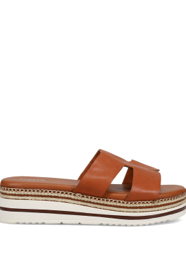 CAMILLE - Ταμπά flatform σανδάλι
