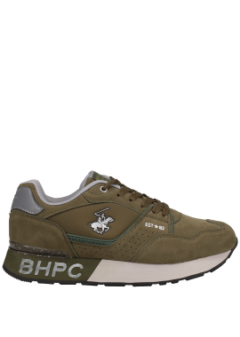 BEVERLY HILLS POLO CLUB - Χακί ανδρικό sneaker