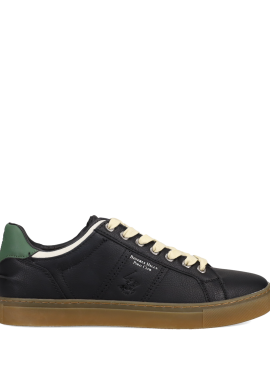 BEVERLY HILLS POLO CLUB - Μαύρο ανδρικό sneaker