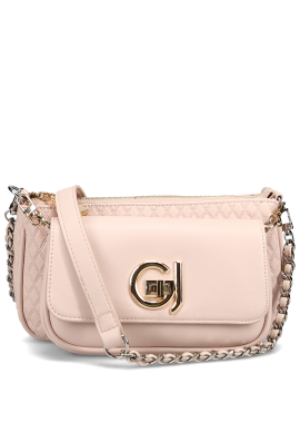 GAUDI - Ροζ τσάντα crossbody LUNA