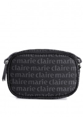 MARIE CLAIRE - Μαύρη τσάντα ώμου χιαστί