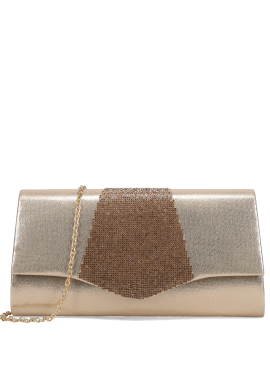 MIGATO - Χρυσό clutch τσαντάκι