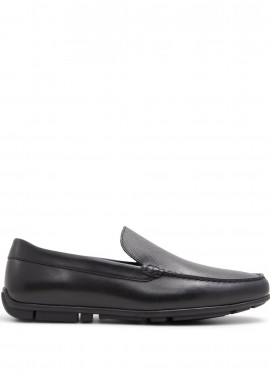 ALDO - Μαύρο ανδρικό δερμάτινο loafer BOVIS-IN