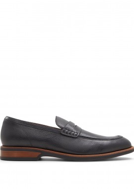 ALDO - Μαύρο δερμάτινο ανδρικό loafer DARIUS