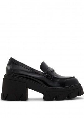 ALDO - Μαύρο δερμάτινο chunky loafer MILAWIEL