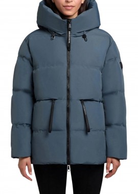 KHUJO - KHUJO ELLIS Γυναικείο Μπουφάν Καπιτονέ - Μπλε-1264JK253-BLUE