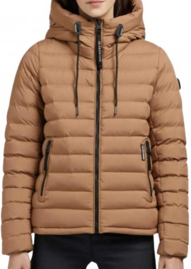 KHUJO - KHUJO Μπουφάν LOVINA3 MATT - CAMEL-1200JK233