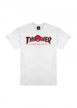 THRASHER - Thrasher x Spitfire Big Head T-Shirt Λευκό-311671-WHITE