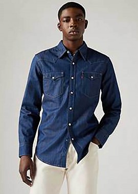 LEVI'S - Levi's® ανδρικό denim πουκάμισο Red Cast Rinse Standard Fit