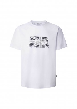 PEPE JEANS - Pepe Jeans ανδρικό T-shirt με logo print Regular Fit