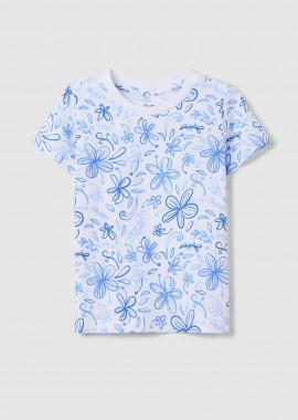 OVS KIDS - OVS παιδική μπλούζα με floral print - 002311886 Λευκό