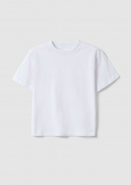 OVS KIDS - OVS παιδικό T-shirt μονόχρωμο Οversized Fit - 002573694 Λευκό