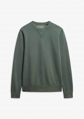 SUPERDRY & CO - Superdry ανδρική μπλούζα φούτερ με κεντημένο λογότυπο Relaxed Fit