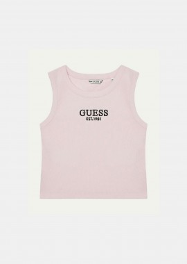 GUESS - Guess παιδικό τοπ με λογότυπο - J4YI16KBZP4 Ροζ
