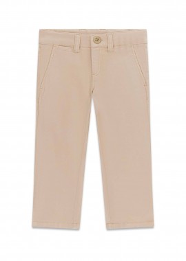 GUESS - Guess παιδικό παντελόνι chino Regular Fit - N6RB02WF7H0 Μπεζ