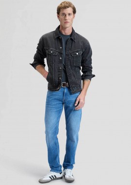 LEE - Lee® ανδρικό τζιν παντελόνι πεντάτσεπο Regular Straight Fit