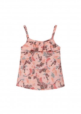BOBOLI - Boboli παιδικό τοπ με floral print - 433077 Πολύχρωμο