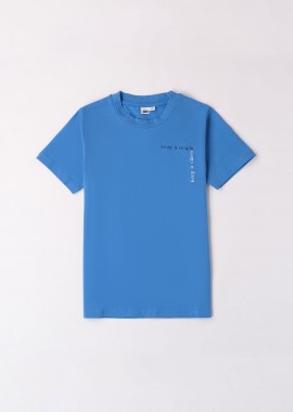 IDO - iDO παιδικό T-shirt με lettering - 4.8452/00 Μπλε