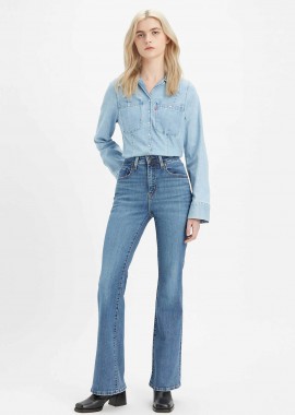 LEVI'S - Levi's® γυναικείο ψηλόμεσο τζιν παντελόνι πεντάτσεπο Slim Flared Fit