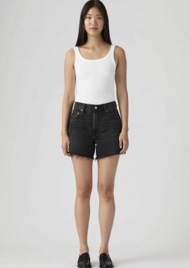 LEVI'S - Levi's® γυναικείο denim σορτς ψηλόμεσο πεντάτσεπο Relaxed Fit