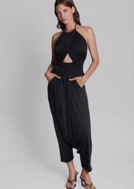 COLLECTIVA NOIR - Collectiva Noir γυναικεία παντελόνα με ντραπέ σχέδιο Relaxed Fit