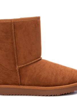 XTI - Γυναικεία VEGAN ΜΠΟΤΑΚΙ TΥΠΟΥ UGG XTI 44623 ΚΑΜΕΛ