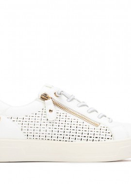 XTI - Γυναικεία Xti Γυναικείο Casual Sneaker 145095 Vegan ΑΣΠΡΟ