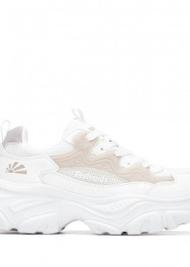 REFRESH - Γυναικεία Refresh Γυναικείο Sneaker Chunky 175048 Vegan ΑΣΠΡΟ