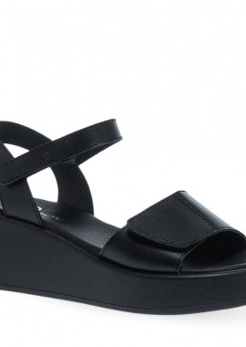PAREX - Γυναικεία Δερμάτινα Flatform Parex 12733024
