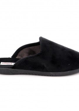 ADAM'S - Ανδρική Παντόφλα Adam's Xρώματος Μαύρο 624-25501-19.1