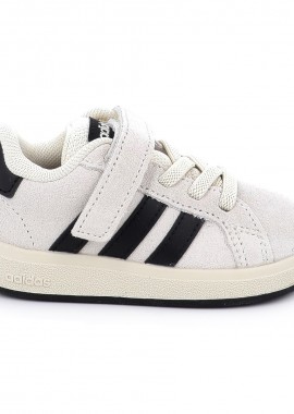 ADIDAS - Παιδικό Αθλητικό Παπούτσι για Αγόρι Adidas Grand Court 00s El I Χρώματος Μπεζ JR0778