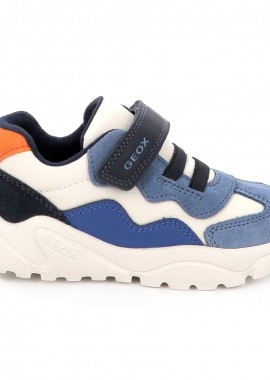 GEOX - Παιδικό Αθλητικό Παπούτσι για Αγόρι Geox Ανατομικό Χρώματος Πολύχρωμο B455RB 0FU22 C0652