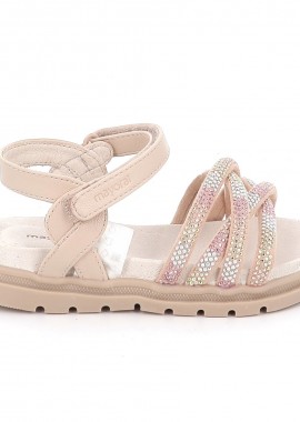 MAYORAL - Παιδικό Πέδιλο για Κορίτσι Mayoral Χρώματος Μπεζ 27-43738-025