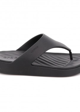 CROCS - Γυναικεία Σαγιονάρα Crocs Getaway Triangle Flip Χρώματος Μαύρο 212018-001