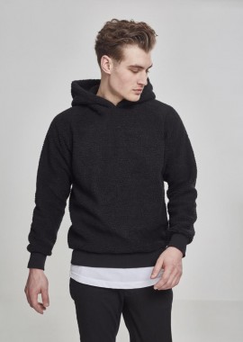 Urban Classics - Φούτερ Sherpa Hoodie TB2404 Urban Classics Μαύρο