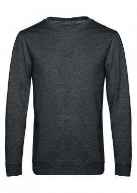B & C - Φούτερ Crewneck Set In WU01W B & C Unisex Heather Asphalt
