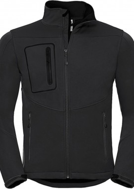 Russell - Μπουφάν Softshell R-520M-0 Russell Softshell 5000 Jacket Black