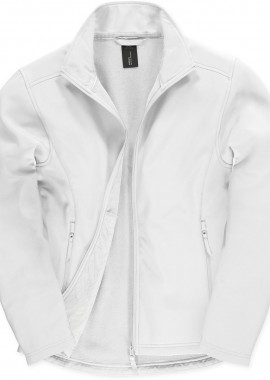 B & C - Ανδρικό Μπουφάν Softshell JUI62 B&C ID.701 White/White