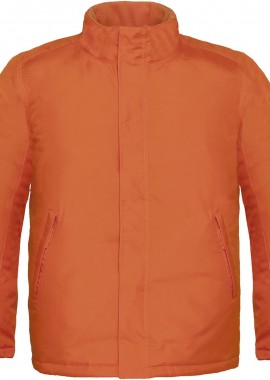 B & C - Ανδρικό Μπουφάν Real+ B & C Heavy Weight Jacket Orange