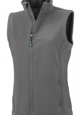 Result - Γυναικείο Μπουφάν Softshell R902F Result Black/White Workguard Grey